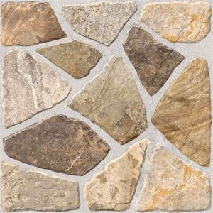 Stone Pattern Ceramic Floor Tile 45 x 45 cm - 10 Pieces per Box
