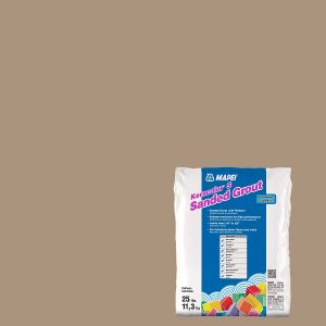 Mapei Keracolor Sanded Grout 25 Lb Chamois 1 Sack MP1066