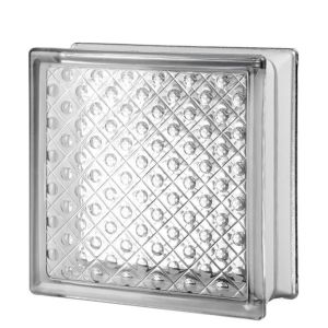 Glass Blocks Diamond 190x190x80 Mm