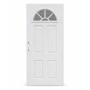 Oran Ltd Steel Door Sunburst 5 Lite  32 W x 80 H 1 Each 32