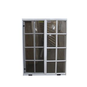 Oran Ltd Aluminum Sliding Window Wth Bars 36 W x 48 H White 1 Each OR1069