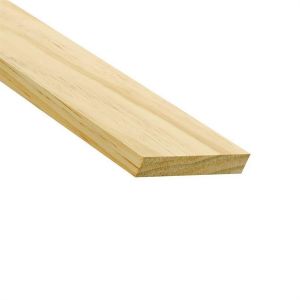 Treated Dressed Yellow Pine Square Edged 1x4x14 Ft 1 Each