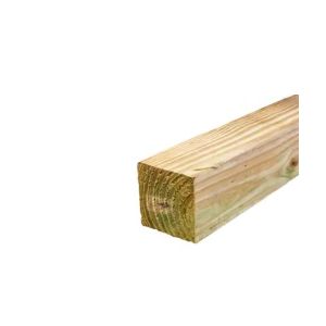 Great Southern Wood Lumber Yellow Pine Treated Rough 2x2x16 1 Length 1 Each