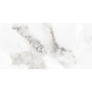 Glossy Marble-Look Ceramic Tile 12