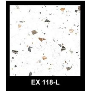 Winasa Ceramic Matt Tile – White Terrazzo Chip Design – 40 x 40 cm