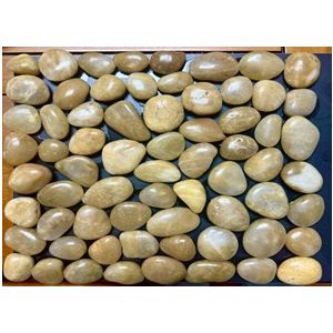 Unpolished Pebble Mosaic Yellow 30cmx30cm- 17 per box