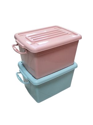Storage Container 460x320x255mm Pink Blue 1 Ea HDB-032#1