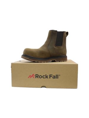 RockFall Ruby Womens Safety Boots Brown Size UK6/US7 1 Each RF951