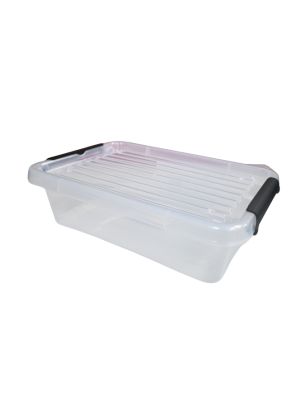 Clear Plastic Storage Box with Lid 3L 1Ea 348764