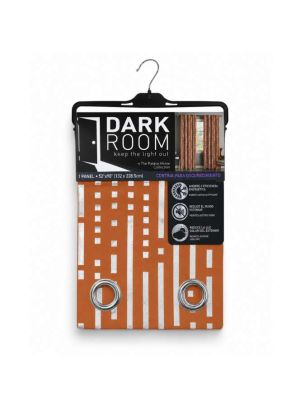 Foil Printed Blackout Window Curtain &ndash; 52