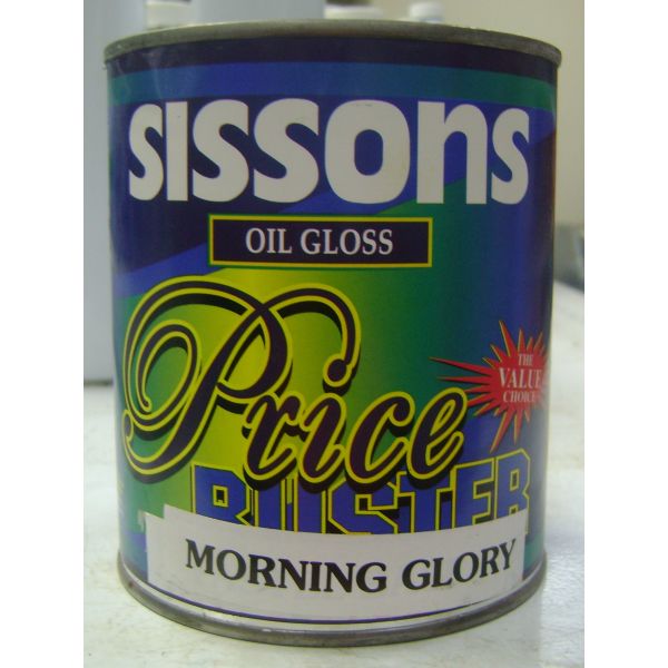 Sissons Oil Gloss Paint 1 Qt Morning Glory 1 Each