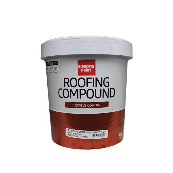 Sissons Roofing Compound 1 Gl White 1 Each