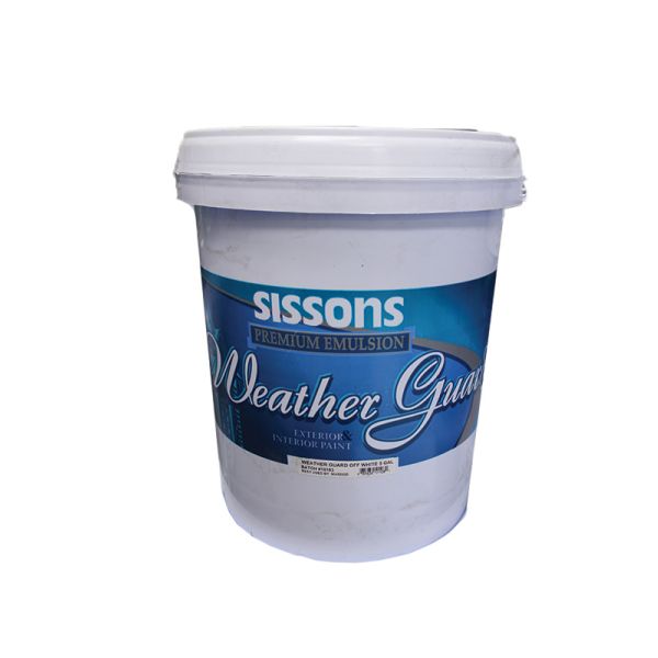 Sissons Weather Guard Paint 5 Gl Off White 1 Each P011397