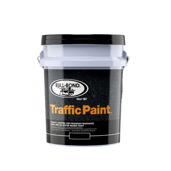 Bull Bond Traffic Paint 5 Gallon Yellow 1 Each TRFW1P
