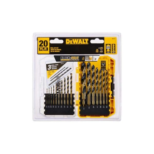 Ace Drill Bit Set 20pc 1 Ea 2137305