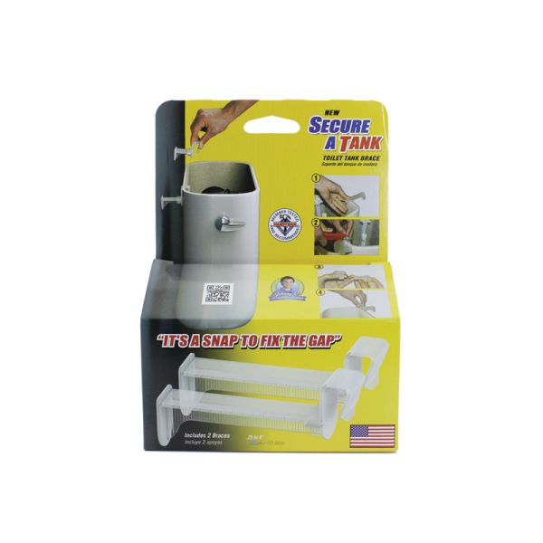 Secure A Tank Toilet Tank Brace White 1 Each 4005314