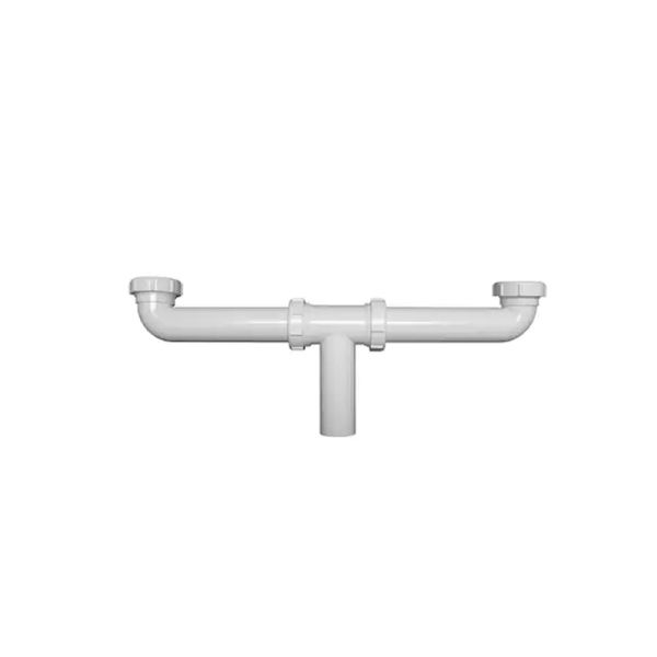 Pvc Plastic Slip-Joint Sink Drain Center Outlet 1 1/2 In White1 Each BNA116